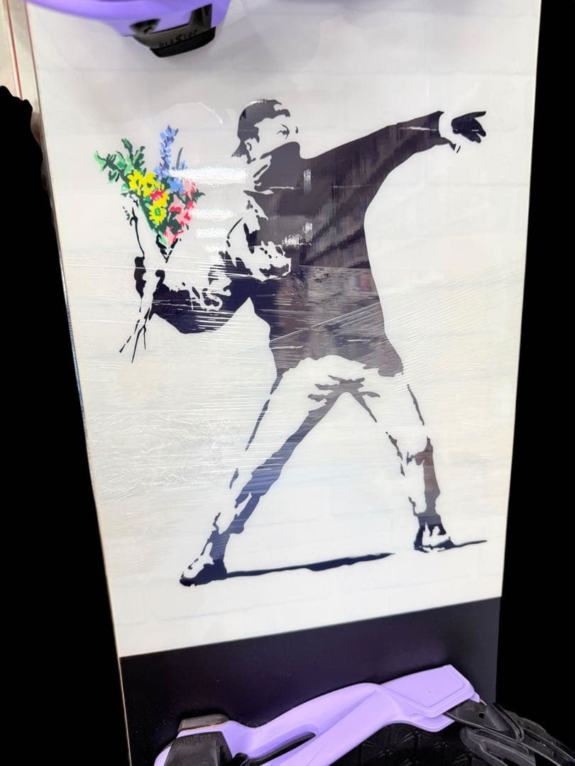 【美品】廃盤希少品サロモン バンクシー153cmビンディング トリガーケース付