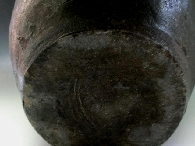 壷■古丹波焼き 大壷 甕 古い花瓶 大きい花生け 古美術 時代物■30.2cm