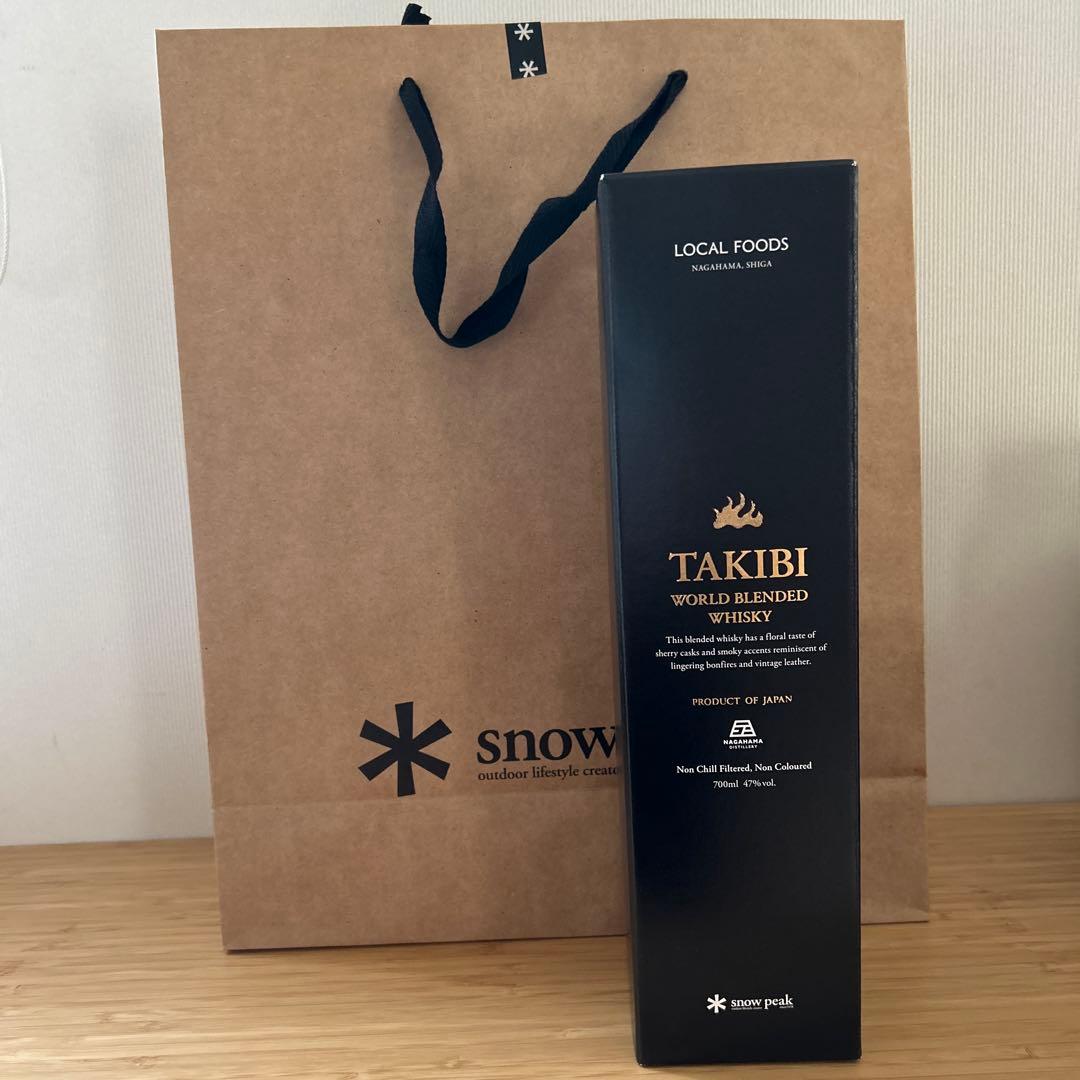 スノーピークTAKIBI WORLD BLENDED WHISKY