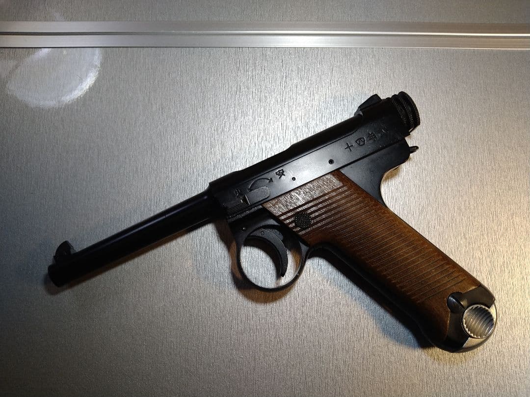 希少美品！マルシン　南部十四年式前期型　８mmBB弾仕様　快調ガスブロ漏れ無し！