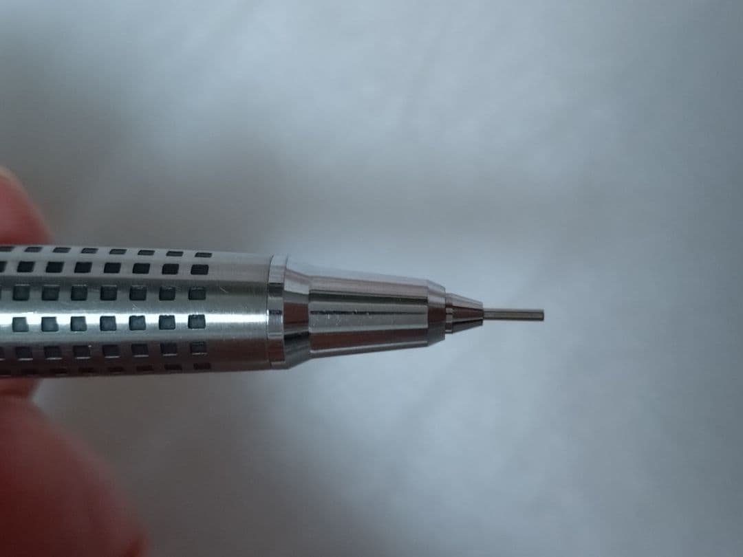 中古美品0.3pilotパイロットシャープペンブラック金属竿箱芯セット　送料無料