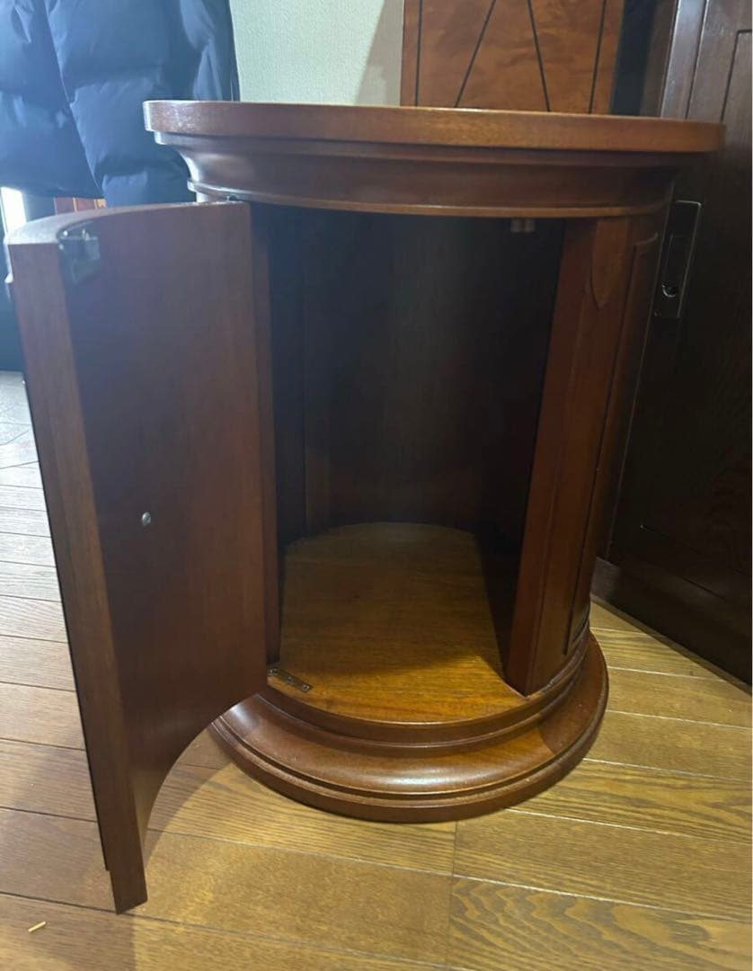 ドレクセル ドラム　サイドテーブル　定価35万