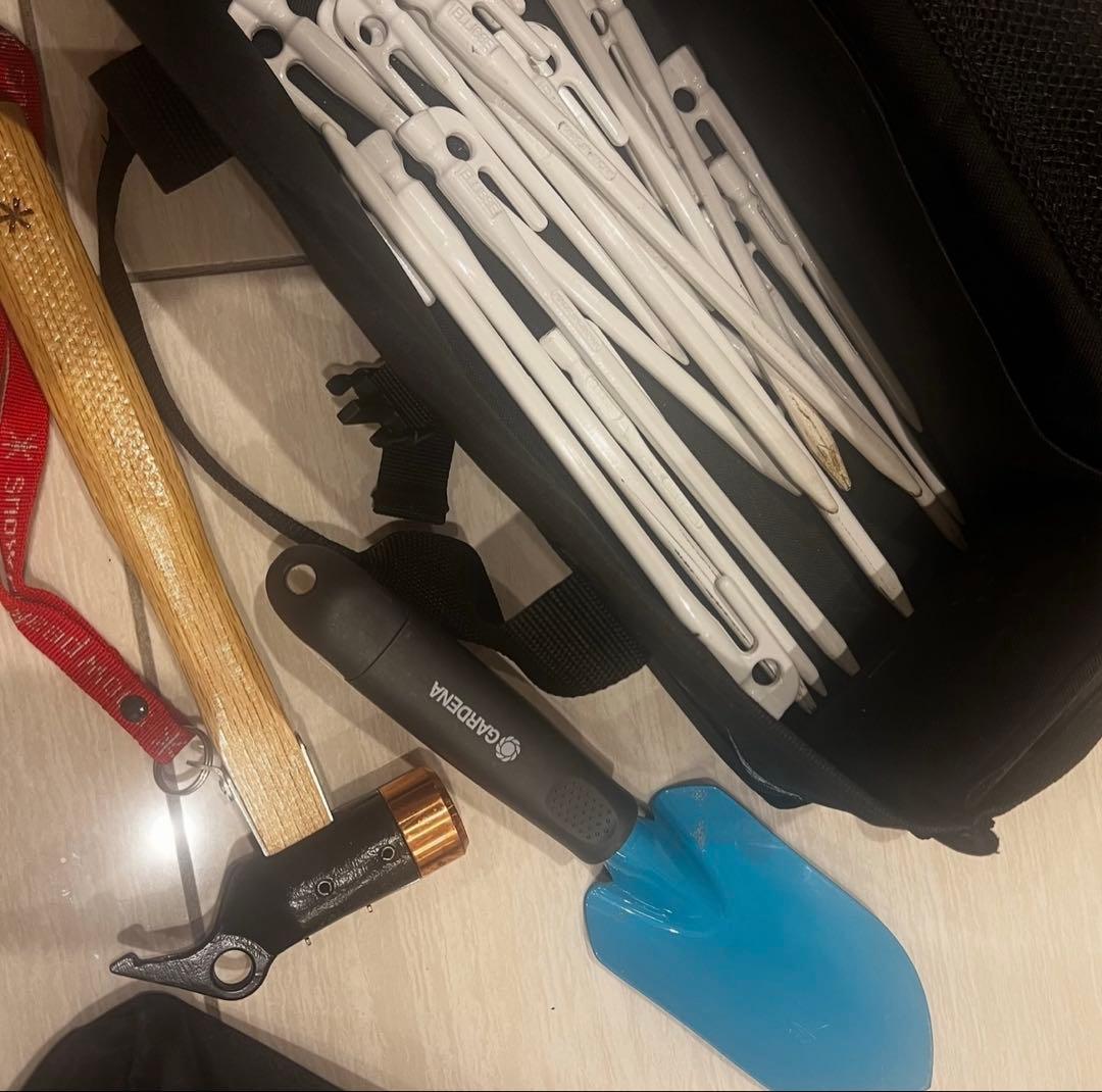 キャンプ　ペグセット　村の鍛冶屋