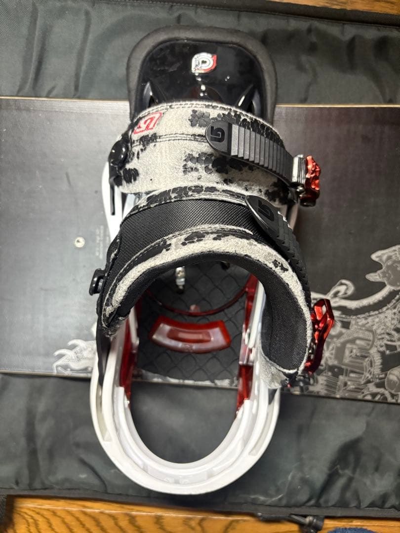 バートン スノボ板 ELITE51 150cm ビンディング・スノボケース付き