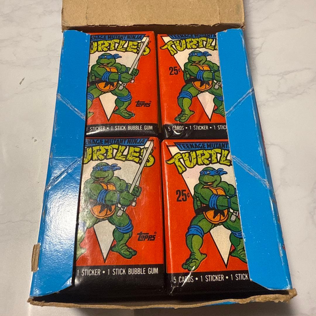 ミュータント　タートルズ　カード　ステッカー