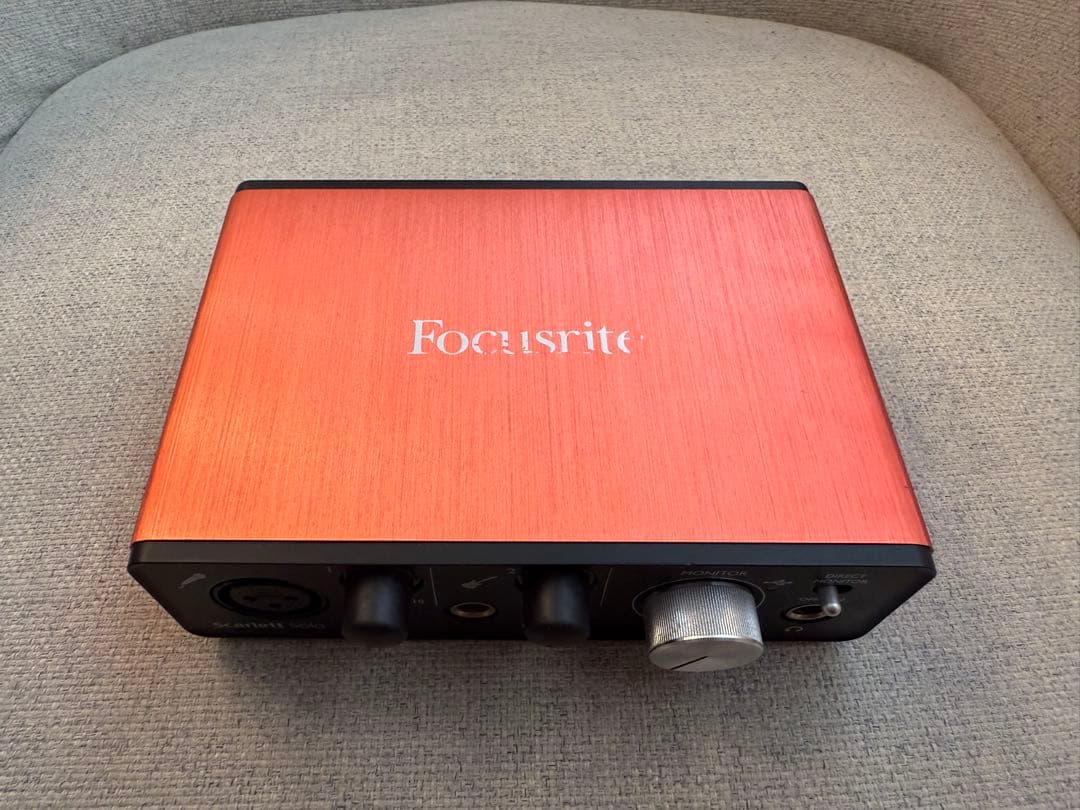 猫*郎様 Focusrite Scarlett Solo オーディオインターフェ