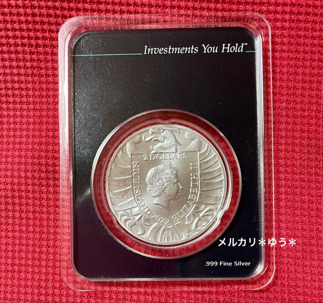 2022年 チェコ　ライオン銀貨　1オンス　純銀