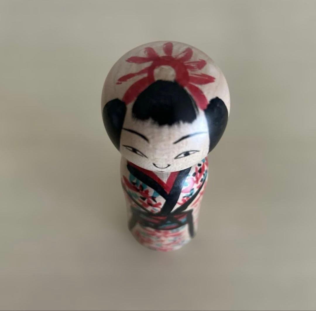 こけし木地山系 沼倉孝彦工人 伝統こけし