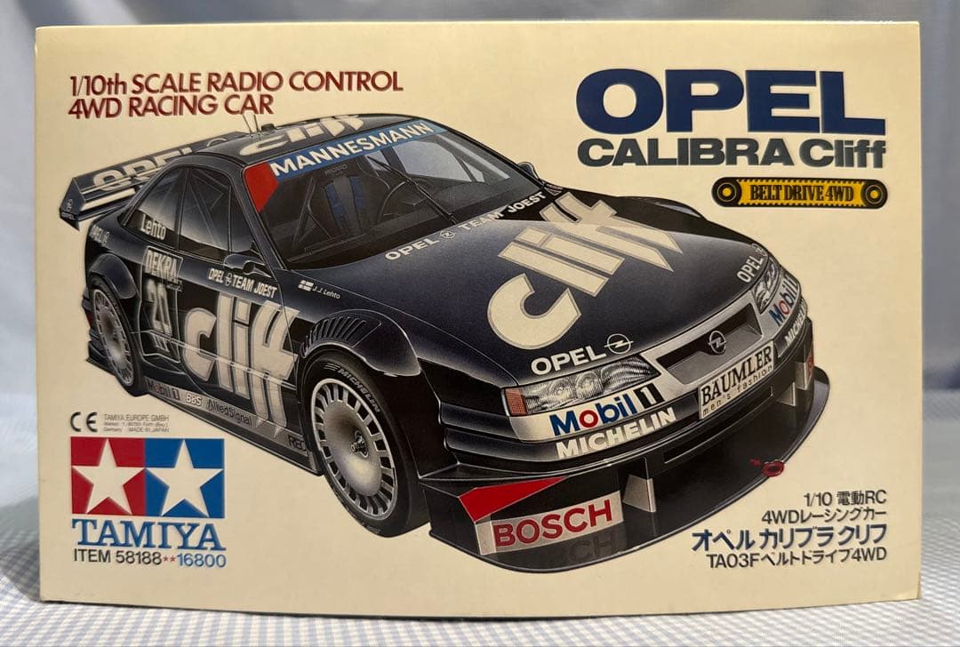 タミヤ★OPEL CALIBRA Cliff／オペルカリブラクリフ TAO3F