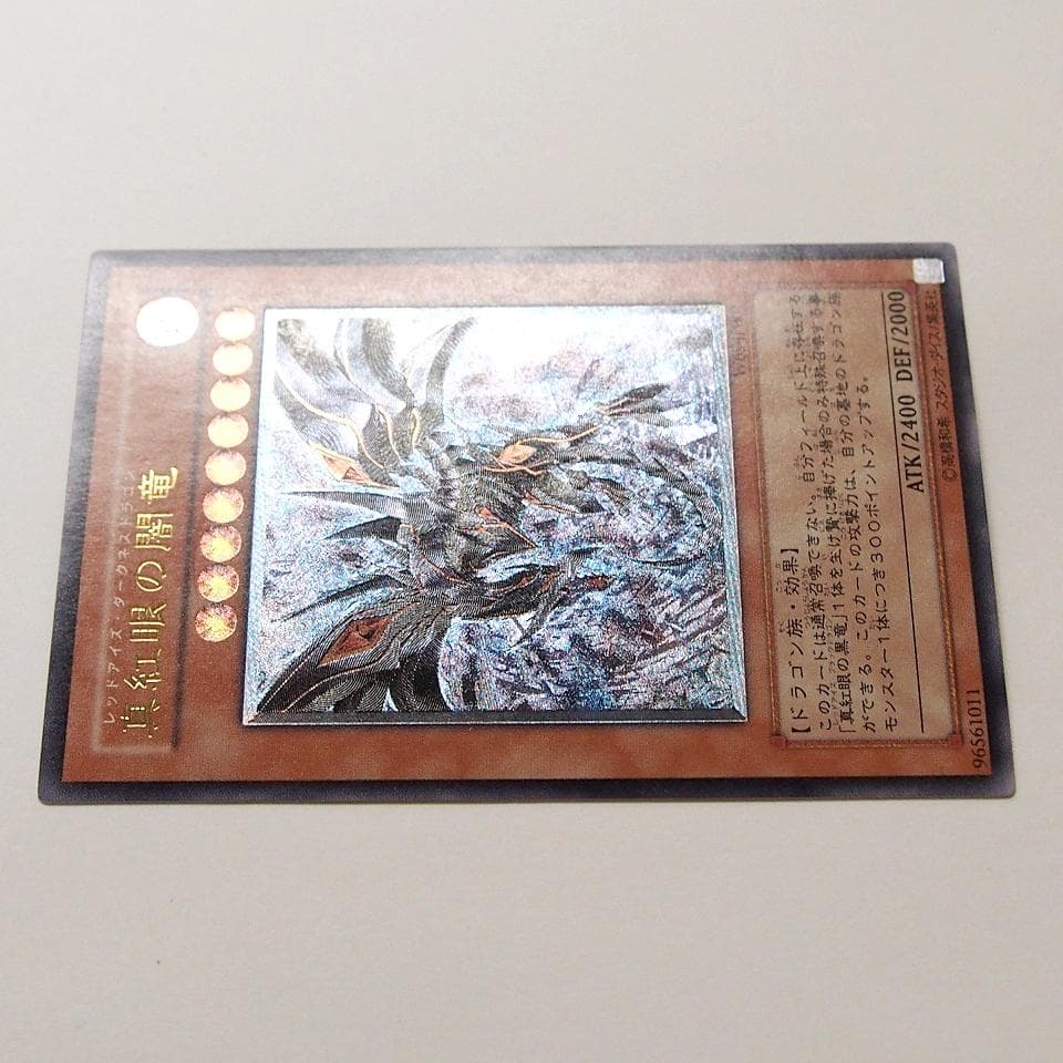 遊戯王 真紅眼の闇竜 レリーフ