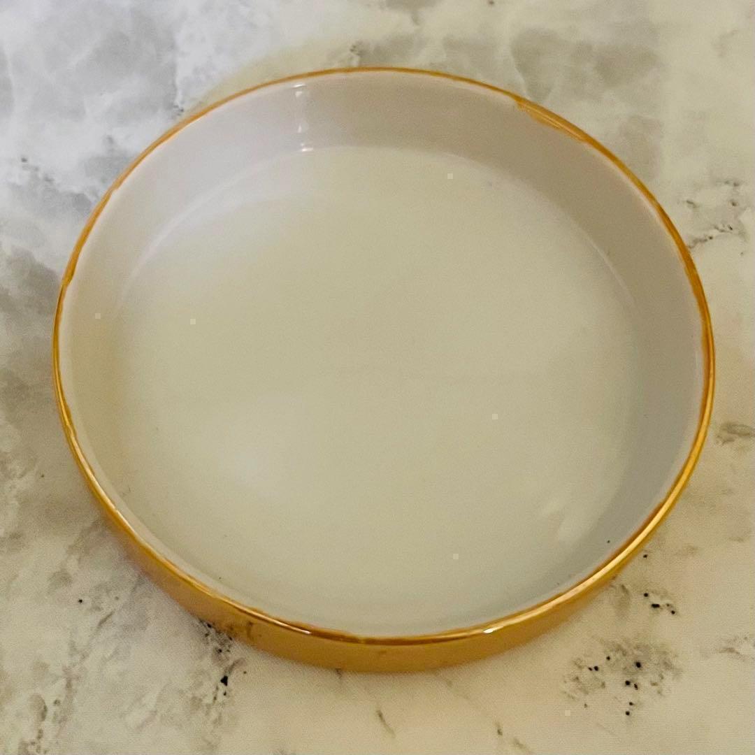 【オールドノリタケ/デコレディ/パフケース】アールデコ/ラスター彩/パウダー