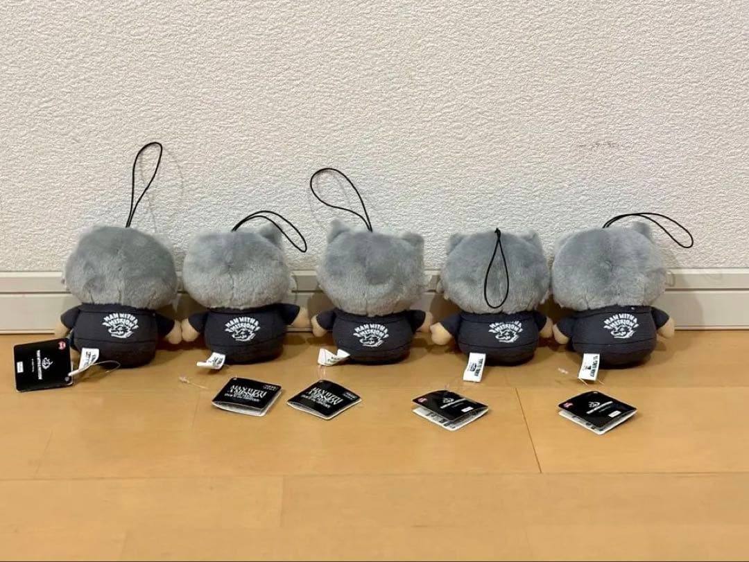 マンウィズ　ぬいぐるみ　ストラップ