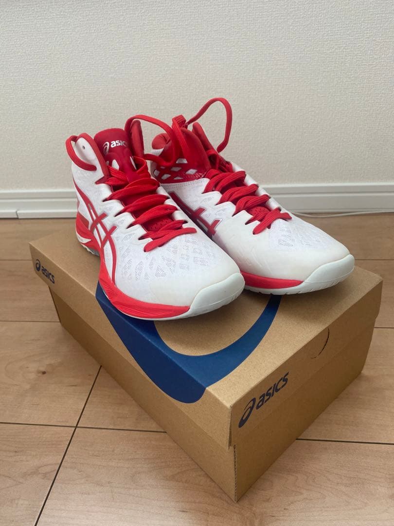 アシックス V-SWIFT FF MT 2(ホワイト×レッド)