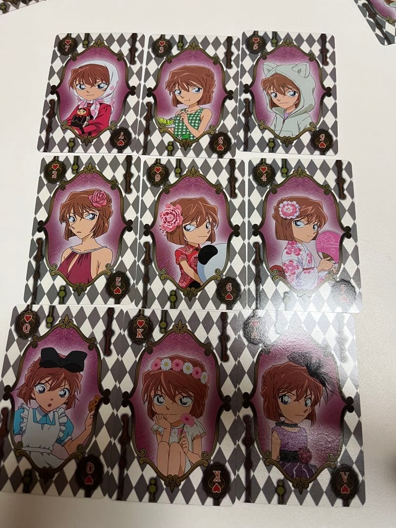 名探偵コナン 灰原哀 宮野志保 クリアトランプセット