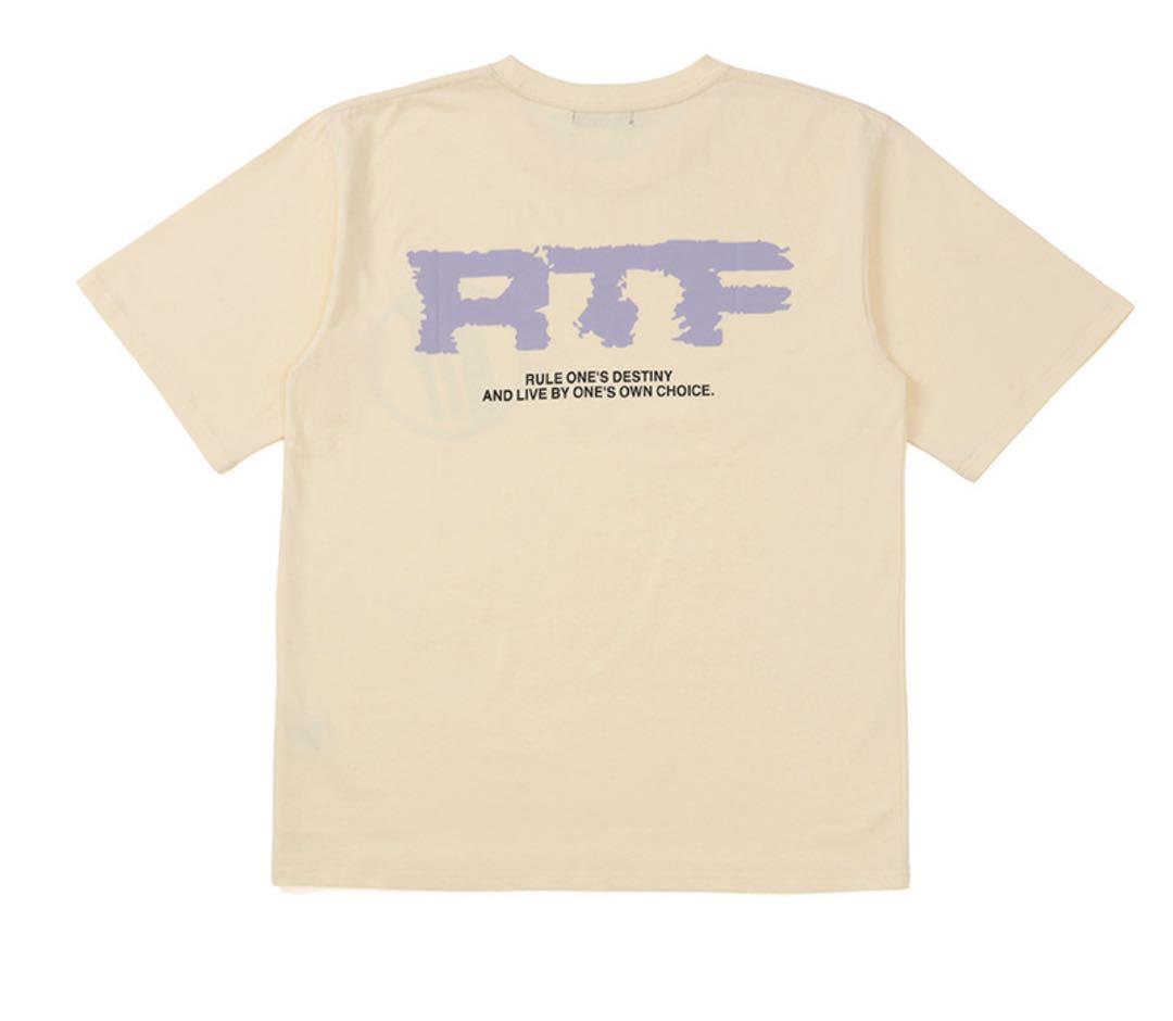 未開封新品 RULETHEFATE オンライン限定Tシャツ ベージュ サイズ1