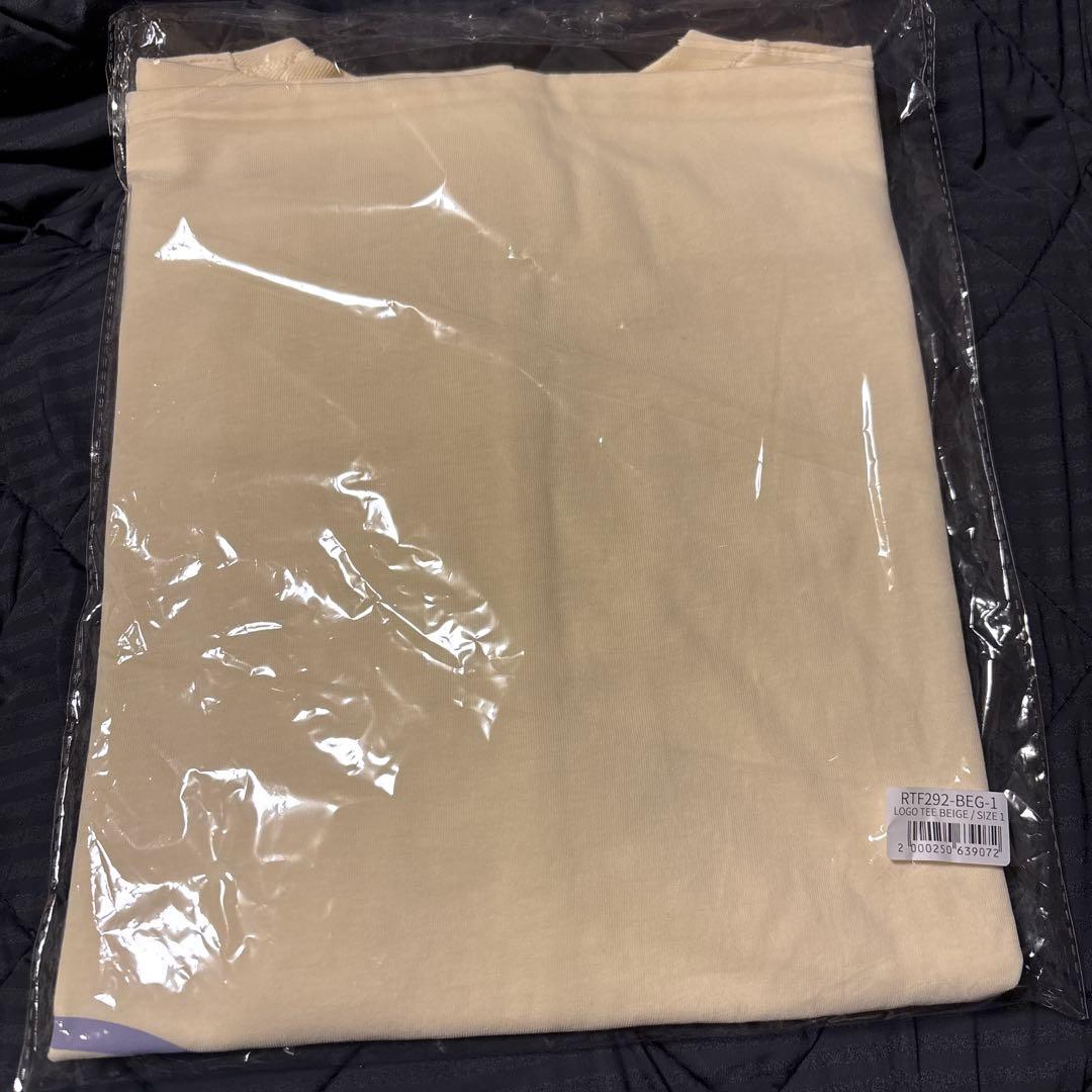 未開封新品 RULETHEFATE オンライン限定Tシャツ ベージュ サイズ1