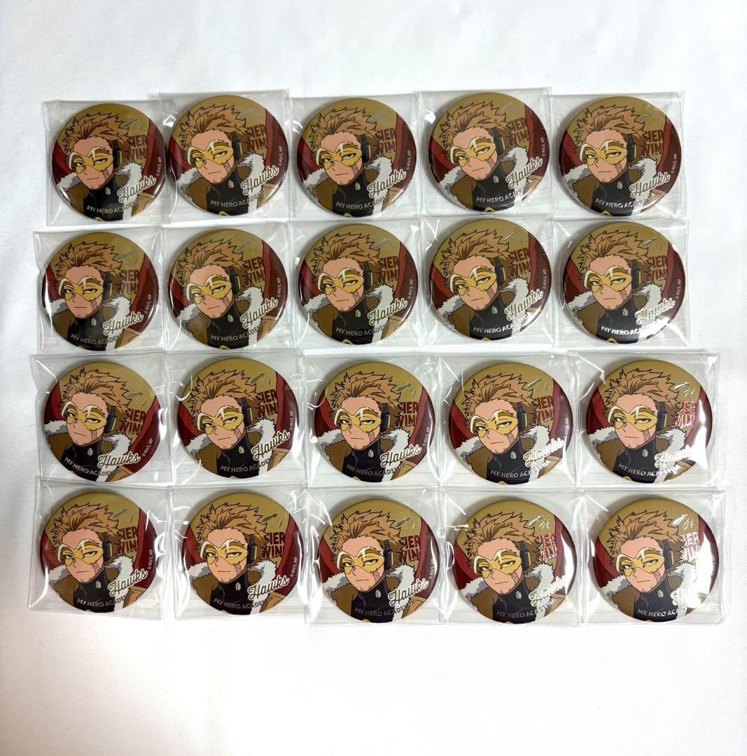 ヒロアカ トレーディングジュエル缶バッジ ver.B ホークス