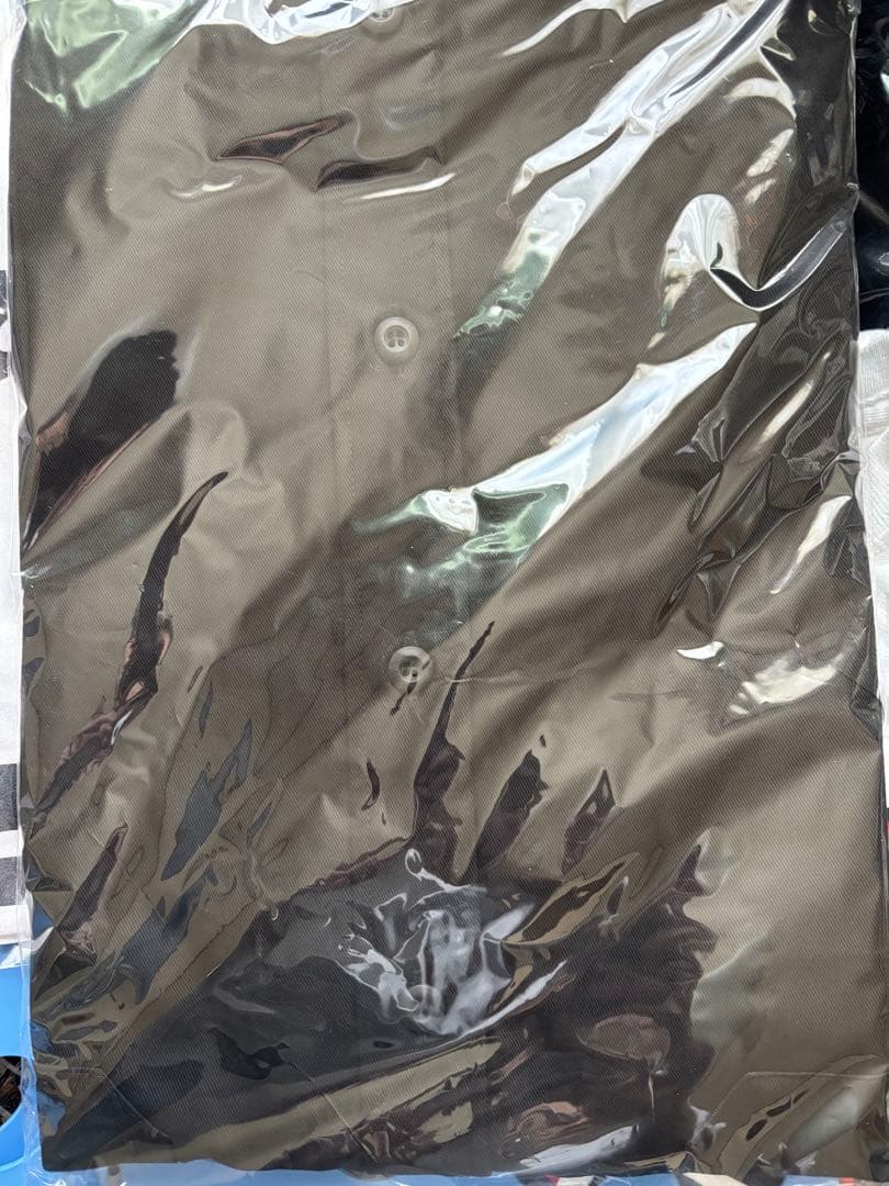 レア 新品DragonAshワークシャツ XL 黒 ビッグフラッグ セット