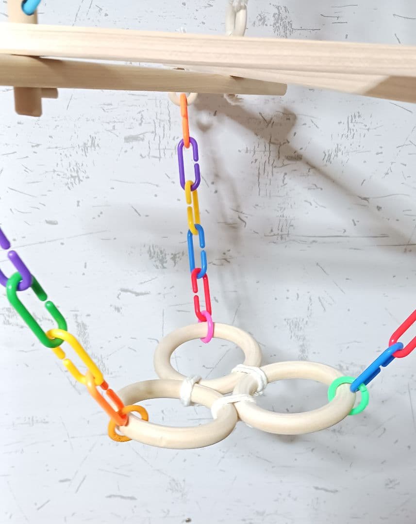 5　バードアスレチック　ブランコ(大)　インコ　バードトイ　止まり木