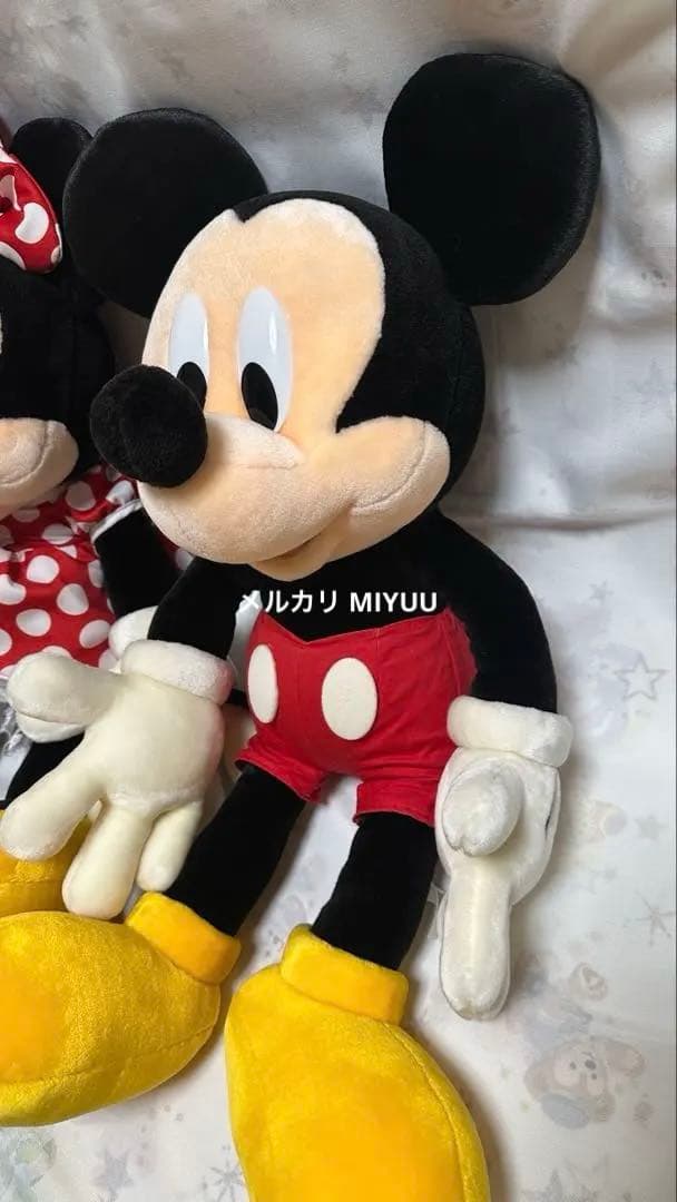 ミッキー ミニー ぬいぐるみ ディズニーランド