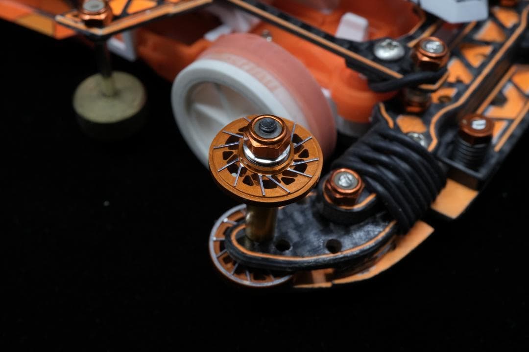 ミニ四駆　タミヤ　MSフレキ最上位カスタム　アバンテmk3 アズール　ディズニー