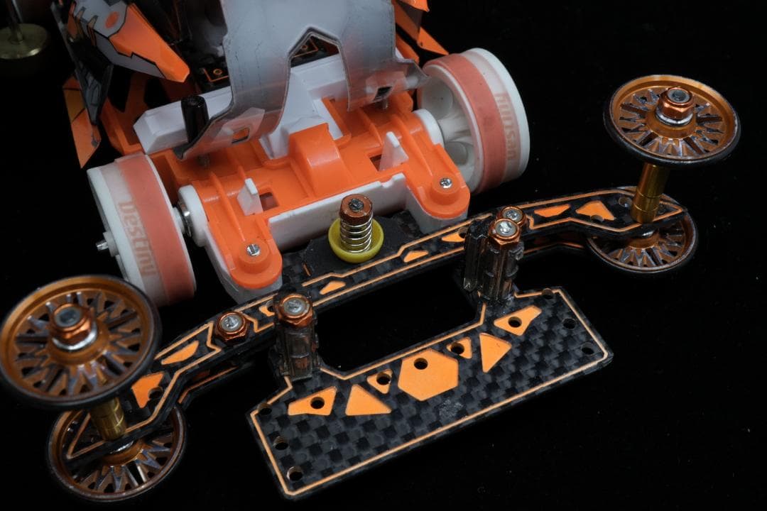 ミニ四駆　タミヤ　MSフレキ最上位カスタム　アバンテmk3 アズール　ディズニー