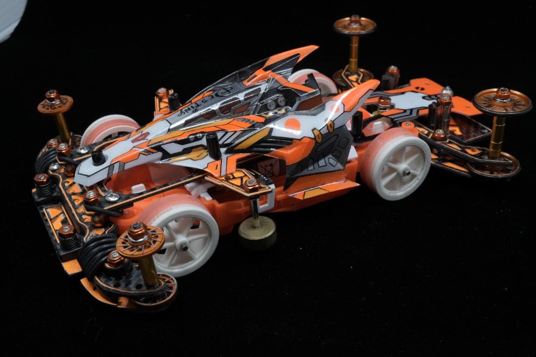 ミニ四駆　タミヤ　MSフレキ最上位カスタム　アバンテmk3 アズール　ディズニー