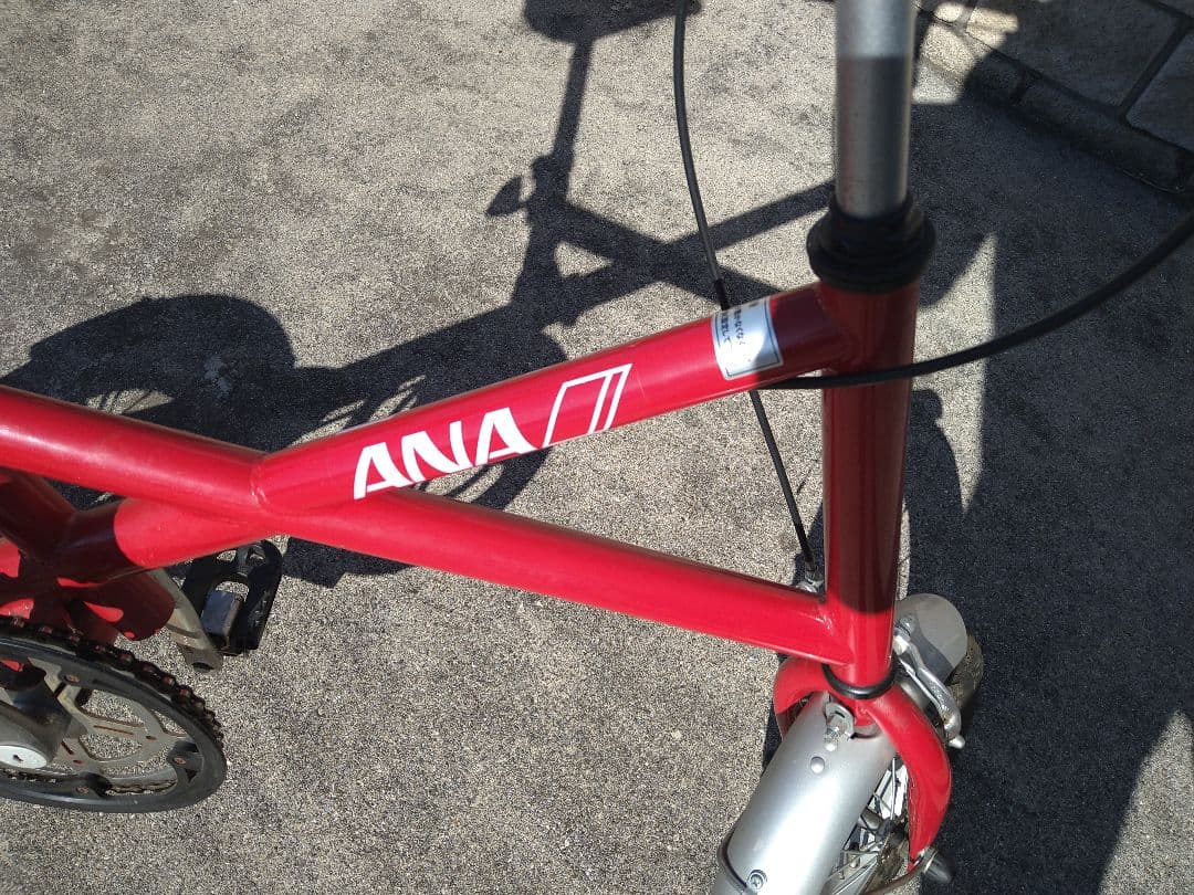 ANA 自転車　ミニベロ　12.5インチ　レッド