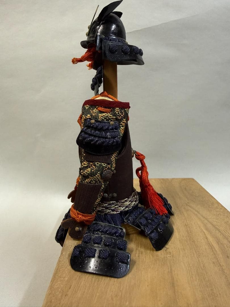 明智光秀 武士の人形 約15cm