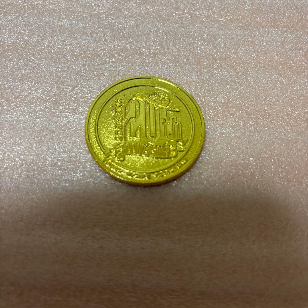 ONE PIECE 20周年記念　　メダル　ルフィ　ワンピース