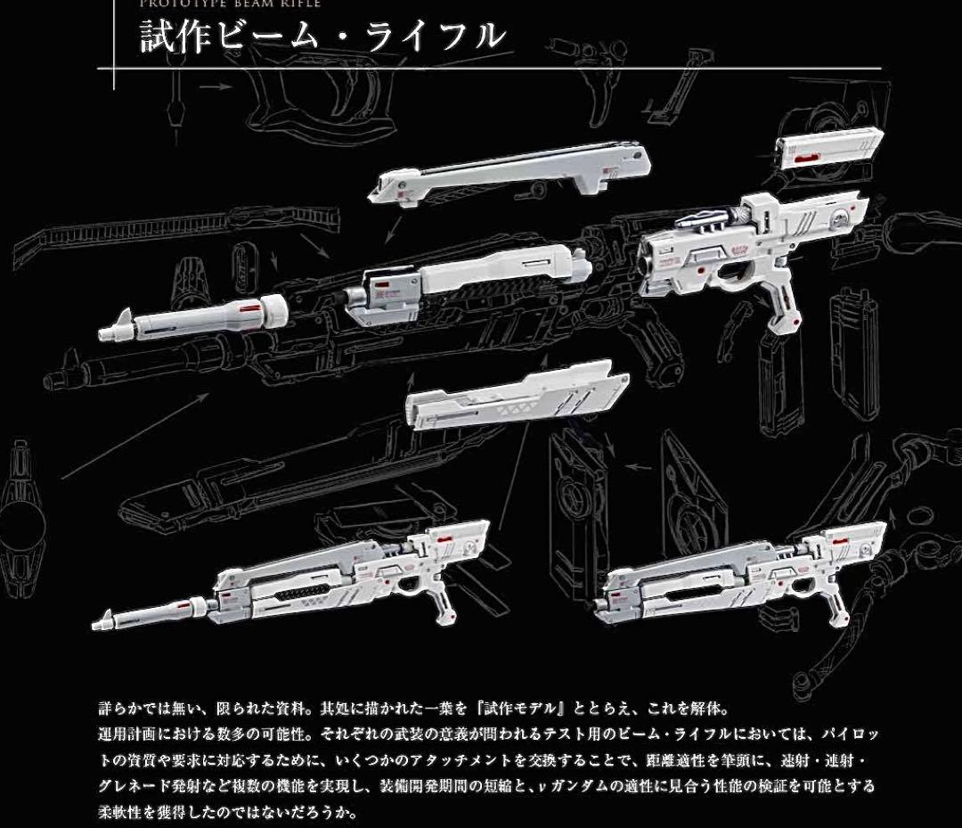 解体匠機 RX-93 νガンダム専用 オプションパーツ 武装強化プラン