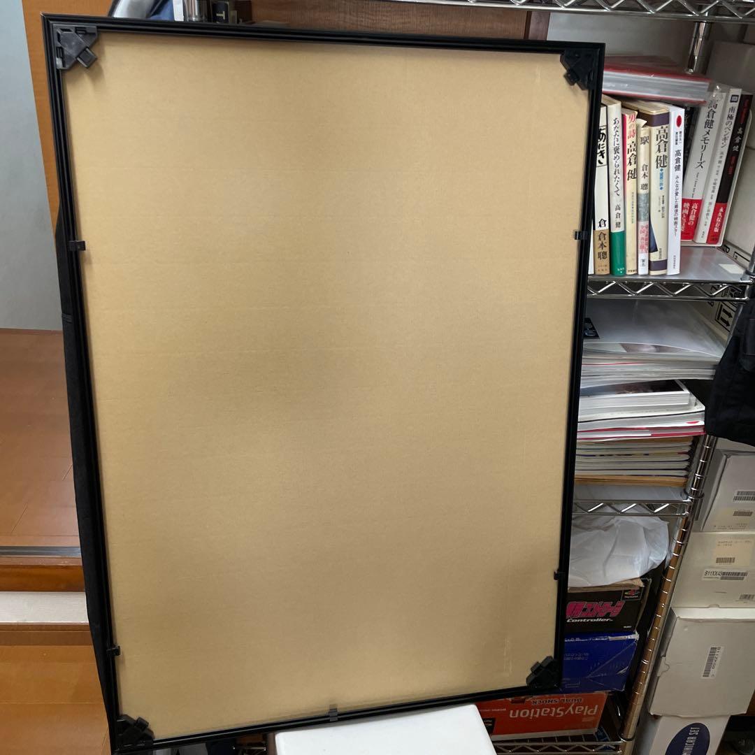 高倉健さんネスレコーヒーポスター（ポスター額付き）貴重な美品です。