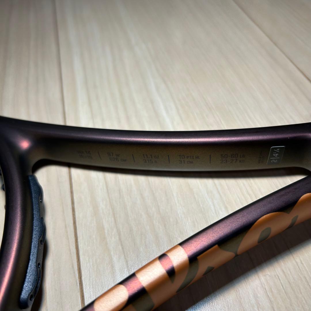 【未使用に近い】Wilson Pro Staff 97 硬式テニスラケット