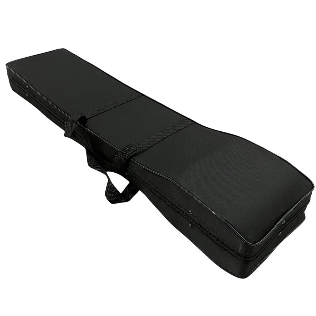 【未使用】蘇州二胡 紅木 胡弓 ヘビ皮 弦楽器 セミハードケース付き 二胡