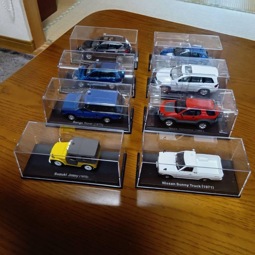 【8台セット】国産名車コレクション　1/43 サニートラック　ジムニー　他