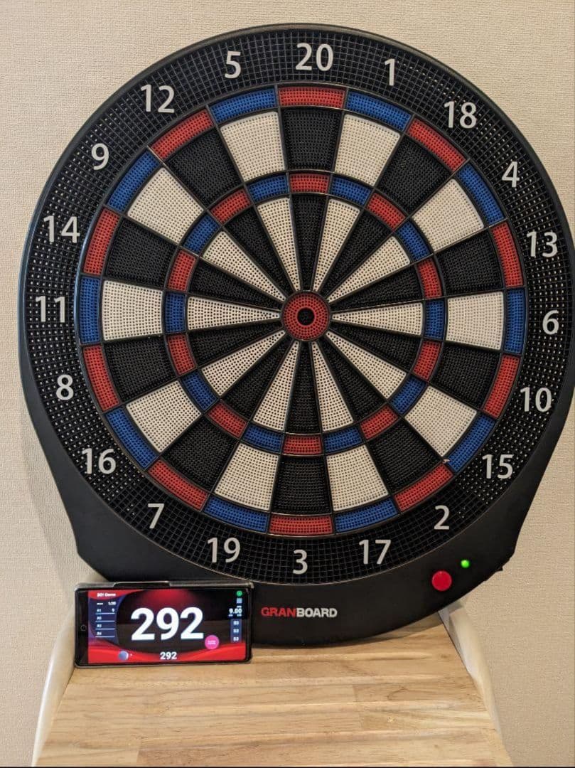 ダーツボード グランボードダッシュ ブルー 電子ダーツボード オンライン対戦