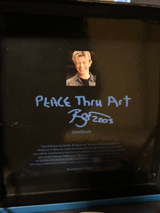 能登半島地震David Bowie アートプレート