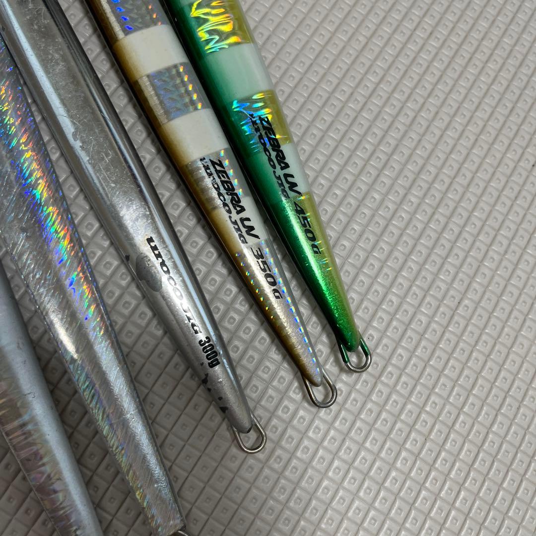 トンジギジグセット6点、ウロコジグ、タナジグ