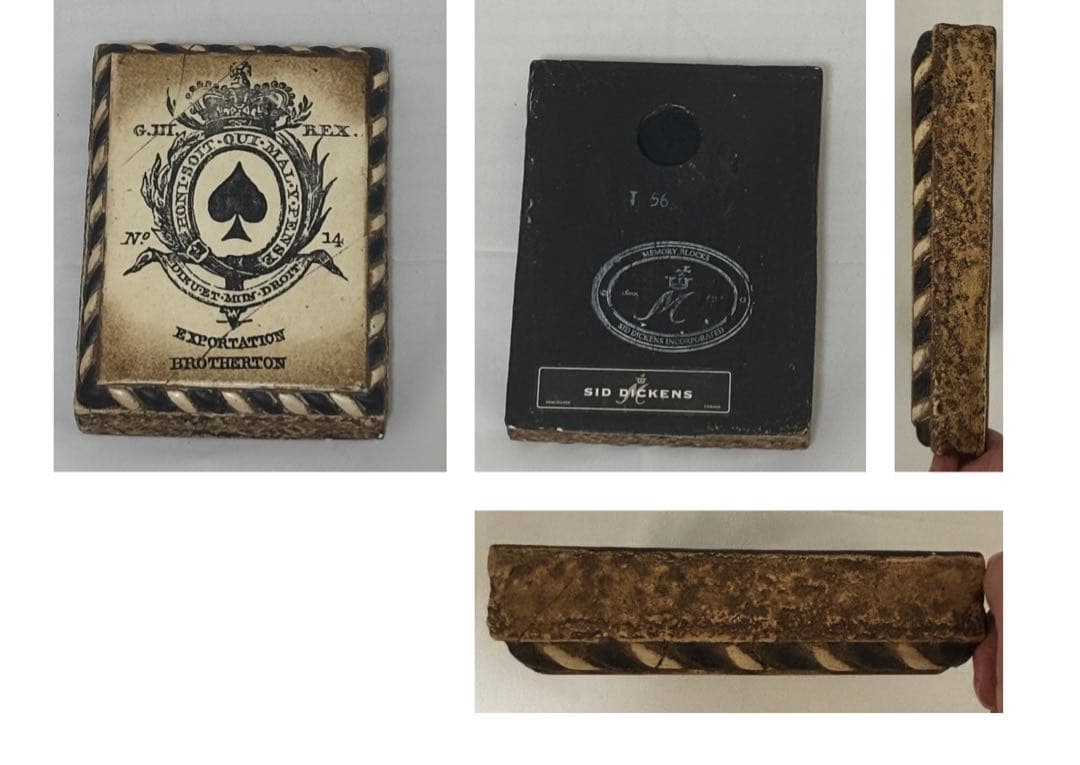 【ララ】Sid Dickens メモリーブロック　4個セット