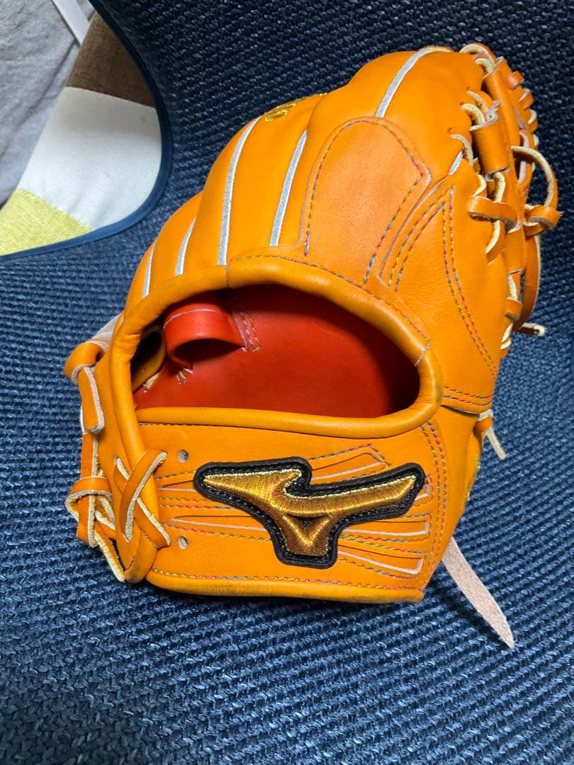 Mizuno ミズノ　坂本モデル 硬式グローブ オレンジ