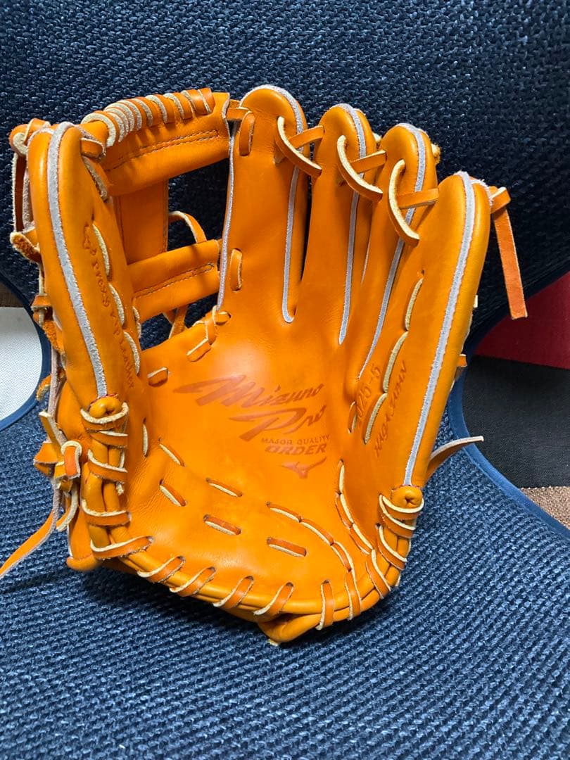 Mizuno ミズノ　坂本モデル 硬式グローブ オレンジ