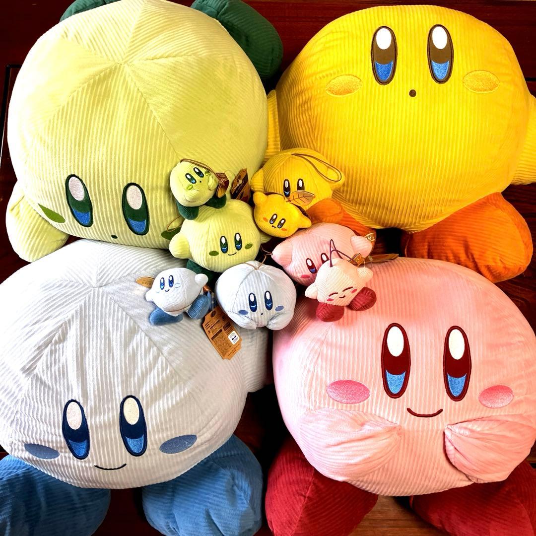 【カービィ部屋を作ろう！】星のカービィ　ぬいぐるみ　コーデュロイ　１２体