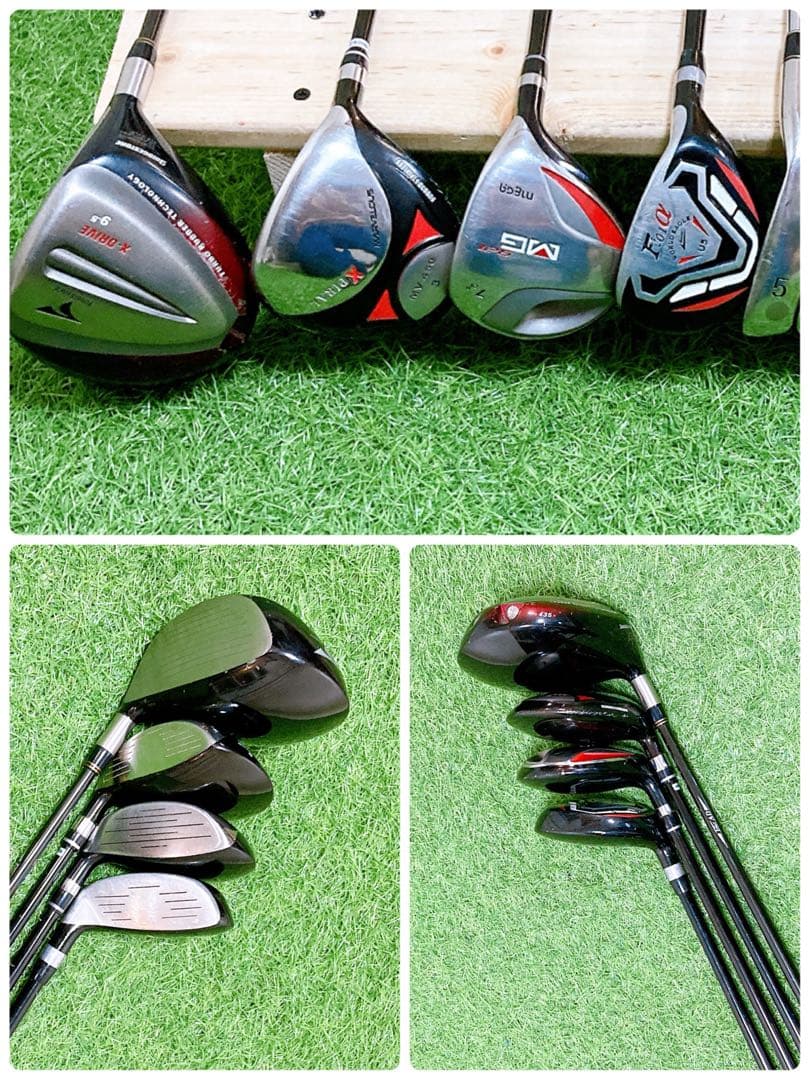 H13 ツアーステージ　初心者オススメ　ゴルフ　クラブセット　メンズ　13本