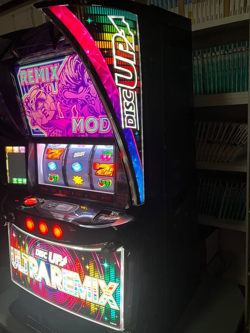 【送料込】 パチスロ スロット実機 サミー　ディスクアップウルトラリミックス