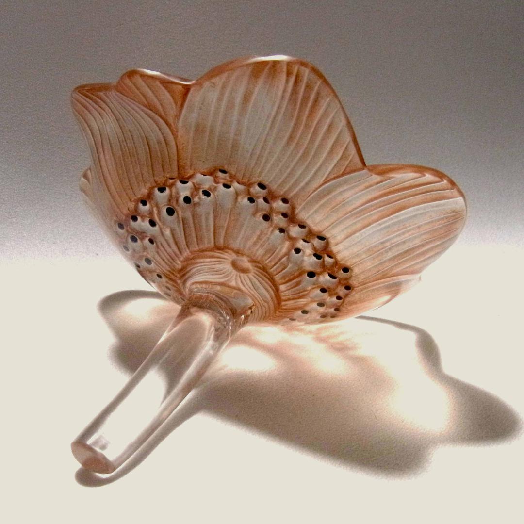 ルネ・ラリック アネモネの花 オブジェ R. LALIQUE