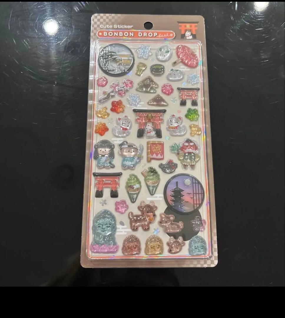 和柄　ボンボンドロップシール　9種