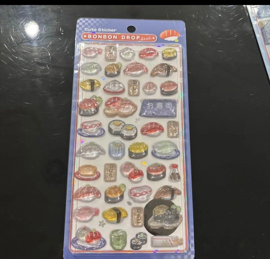 和柄　ボンボンドロップシール　9種