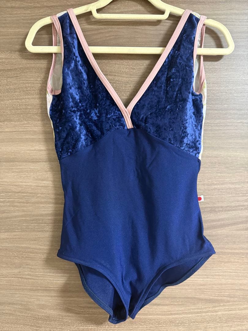 yumiko バレエ レオタード ネイビー ユミコ　Sサイズ