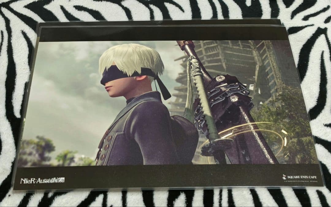 NieR:Automata スクエニカフェ ランチョンマット ３種① ラミネート