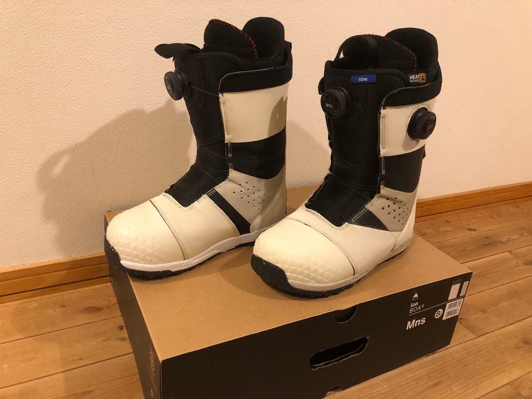 ★希少★ ホワイト Burton Ion Boa 26.5cm アイオン